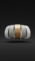 Soft silver resistance band set